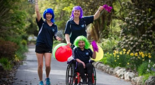 Wacky wigs and walk on Esplanade to raise money for Camp Quality