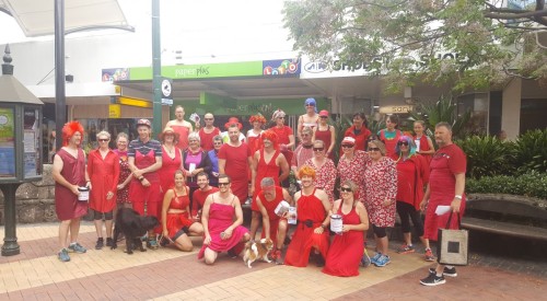 Whangarei Hash House Harriers Red Dress Run