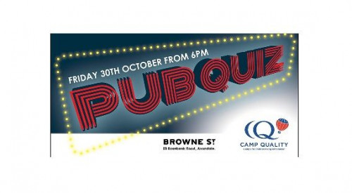 Camp Quality Pub Quiz Fundraiser