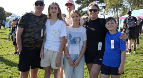 “We can do hard” – The Camp Quality family walking together around the world 